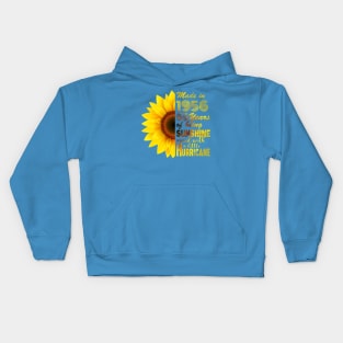 Vintage 1956 Sunflower 65th Birthday Awesome Gift Kids Hoodie